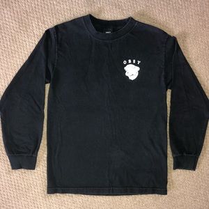 🍁2 for $20🍁Black Obey Graphic T-Shirt
